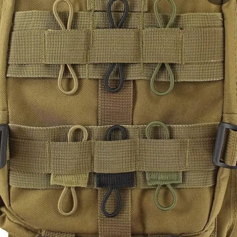 Tan Elastic Loop Fasteners - Picture 4 of 6